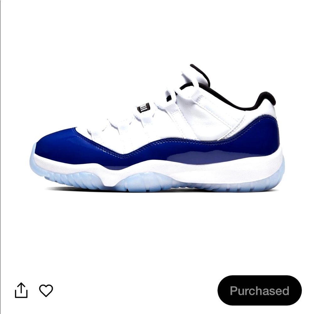 Jordan 11 Low Concord Sketch